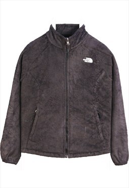 The North Face 90's Sherpa Spellout Logo Zip Up Fleece Jumpe