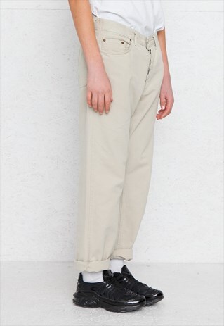 VINTAGE BEIGE MUSTANG DENIM JEANS