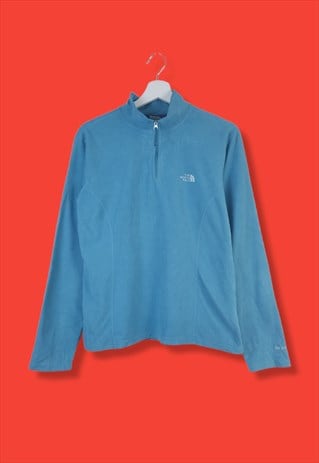 Vintage The North Face Fleece zip in Blue L