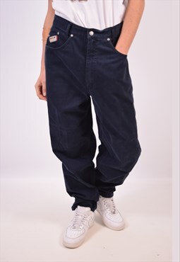Vintage H.I.S Casual Trousers Blue
