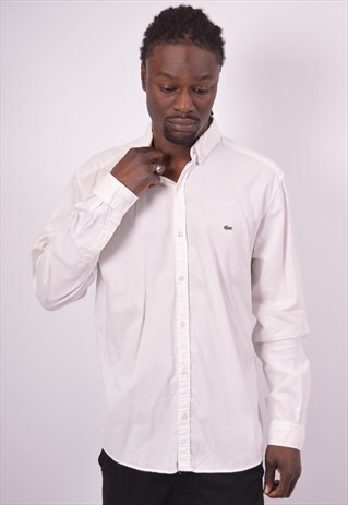 VINTAGE LACOSTE SHIRT WHITE
