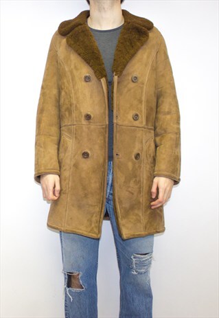 VINTAGE SHEARLING WINTER COAT