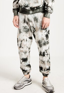 Tie Dyed Jogger in Grey