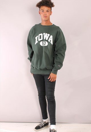 VINTAGE CHAMPION "IOWA" SWEATSHIRT