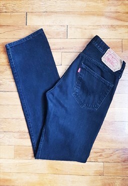 Vintage Levi's 501 High Rise Straight Leg Jeans Size 31