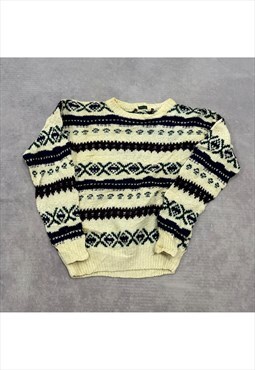 Vintage Knitted Jumper Men's M