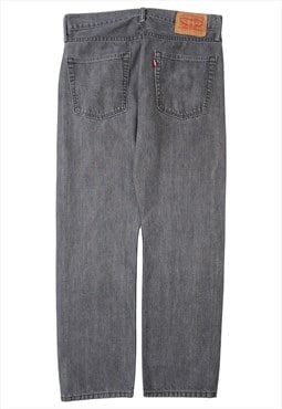 Vintage Levis 513 Slim Straight Grey Jeans Womens