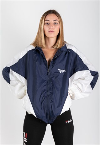 VINTAGE 80S REEBOK SHELL JACKET / S7830