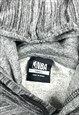 VINTAGE NBA BASKETBALL HOODIE CHARCOAL SMALL BV16574