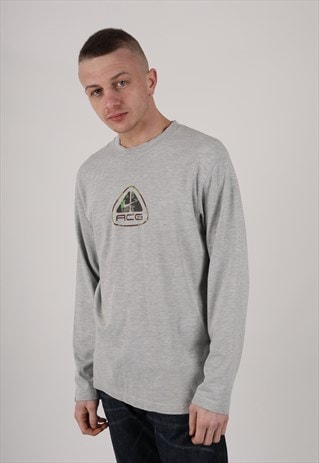 00S NIKE ACG LONGSLEEVE TSHIRT IN GREY 