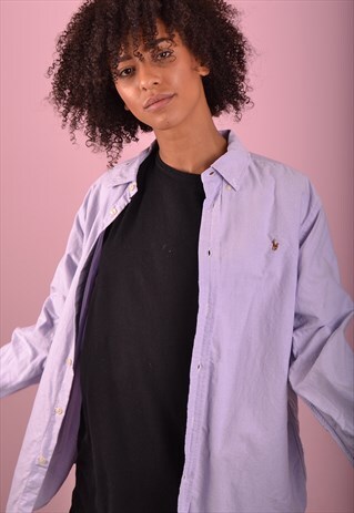 PURPLE RALPH LAUREN SHIRT GRL3445