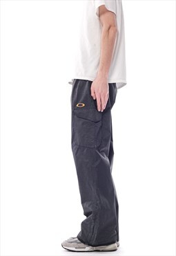 Vintage OAKLEY Pants Cargo Ski Shell Trousers Grey