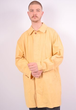 VINTAGE BALMACAAN COAT YELLOW