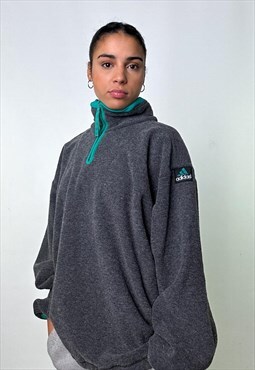 Grey 90s Adidas Equipment Heavy Fleece Sweatshirt