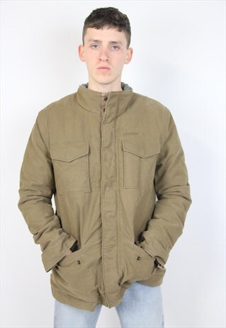 VINTAGE 90S WOOLRICH BROWN JACKET