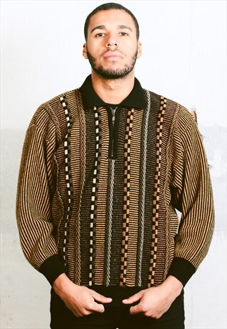 VINTAGE VELVET COOGI STYLE JUMPER