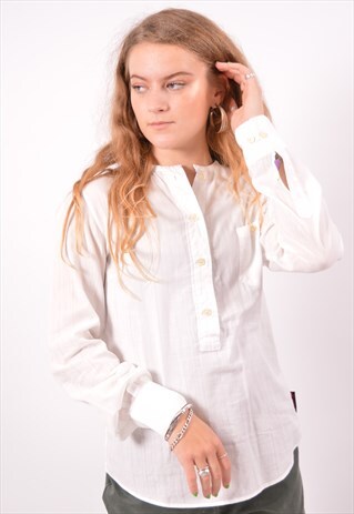 VINTAGE DOLCE & GABBANA SHIRT LOOSE FIT WHITE