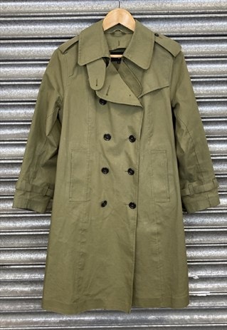 Margaret Howell Mackintosh Khaki Trench Coat | Oxfam Festival Shop ...