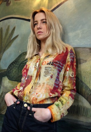 RARE VINTAGE DOLCE&GABBANA PRINT SHIRT