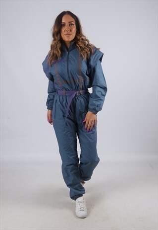 RARE WEST GERMANY 1980'S ADIDAS TRACKSUIT UK S 10 (CKBA)