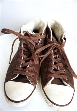 Vintage Converse High All Star Sneakers Fall Autumn Warm