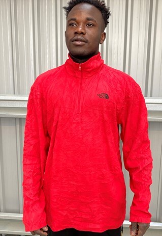 VINTAGE THE NORTH FACE QAUTERZIP SWEATSHIRT FOR MEN