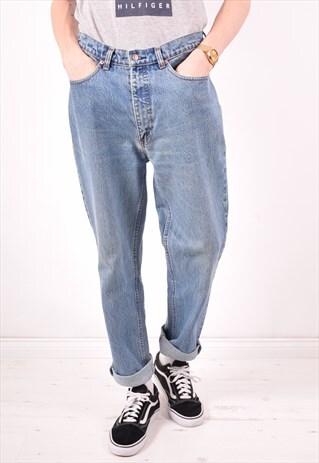 LEVI'S 506 MENS VINTAGE JEANS W36 L30 BLUE 90S