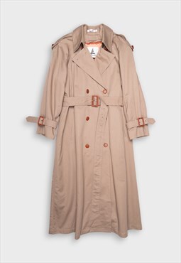 Brown/beige trench coat