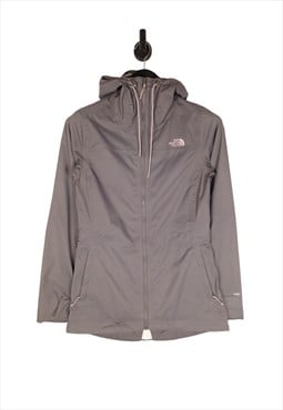The North Face Rain Jacket Size XS UK 6 Grey Women's Hyvent