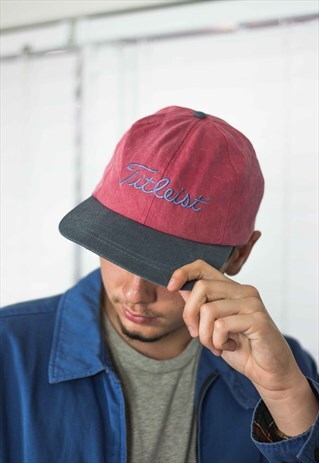 VINTAGE TITLEIST BASEBALL CAP LOGO 90S L 2.6