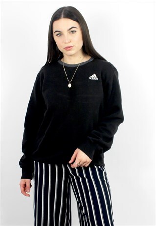 90'S RETRO BLACK & GREY SWEATSHIRT