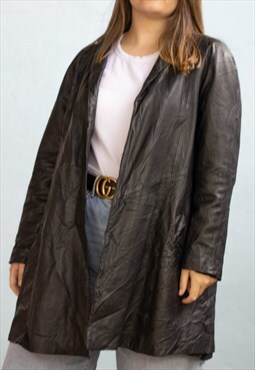 Vintage  Leather Jacket Maggie lawrence in Black S