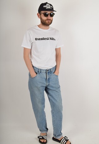 VINTAGE ARMANI JEANS SIZE 34 MADE IN ITALY 90'S (1944)