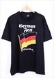 Vintage Screen Stars German Fest T Shirt Black With Graphic