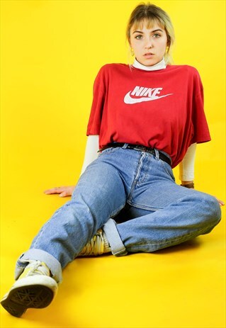 90S VINTAGE ITALIC LOGO T-SHIRT