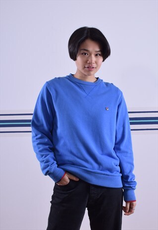 BLUE FILA SWEATSHIRT