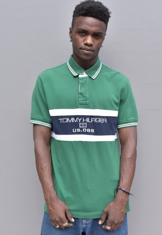 VINTAGE 90S TOMMY JEANS HILFIGER POLO