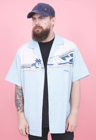 VINTAGE HAWAIIAN PRINT SHIRT /R12180