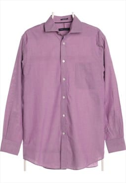 Purple Tommy Hilfiger Long Sleeve Shirt - Medium