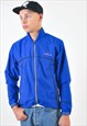 VINTAGE 90'S SHELL JACKET IN BLUE