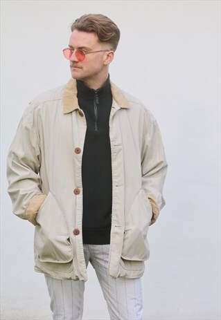 LANDS END USA CLASSICS BARN FIELD COAT