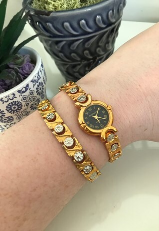 VINTAGE WATCH AND BRACELET SET