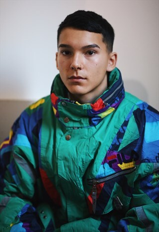 RARE VINTAGE FILA SKI SPORT WINTER COAT