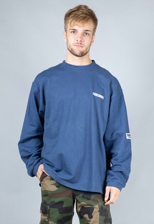 90'S BLUE BIG LOGO CHIEMSEE SURFING SWEATSHIRT