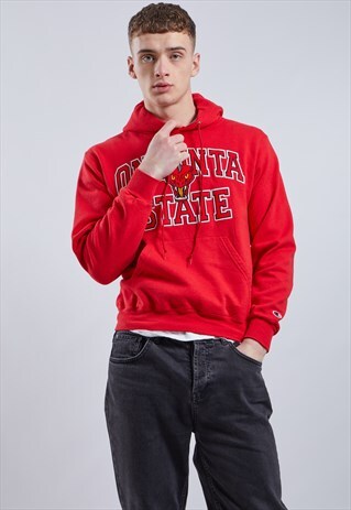 VINTAGE CHAMPION ONEONTA STATE HOODIE