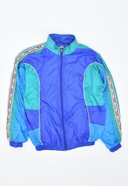 Vintage 90's Tracksuit Top Jacket Blue
