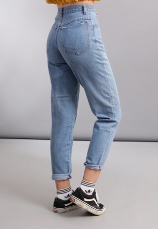 VINTAGE HIGH WAISTED JEANS Q24