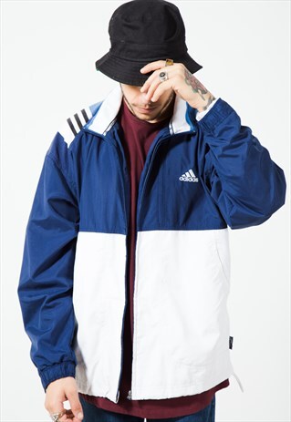 VINTAGE 90S ADIDAS WINDBREAKER JACKET / S2392