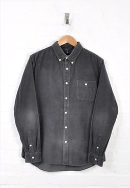 Vintage Cord Shirt Grey Medium