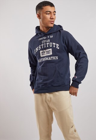 VINTAGE CHAMPION INSTITUTE MATHEMATICS HOODIE